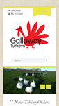 Mobile Screenshot of gallowayturkeys.com
